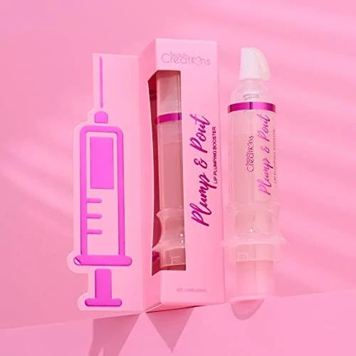 Beauty Creations Plump & Pout Lip Gloss Syringe Lip Plumping Booster (Mystery) - Product Image