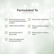 TruSkin Peptide Eye Gel – Improve Look of Dark Circles & Lines for Brighter-Looking Eye Area – Under Eye Care with Peptide...