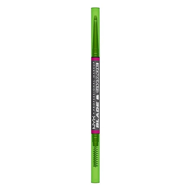 NYX PROFESSIONAL MAKEUP Blade & Shade Brow Pencil, Nano Mechanical Eyebrow Pencil, Up to 16HR Make Up Wear - Grey - Produc...