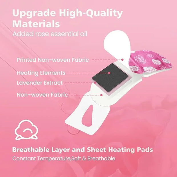 18 Packs Heated Steam Eye Mask for Sleeping Rest Self-Heating Eye Mask for Dry Eyes Boasting 40 Minute Heating Warm Compre...