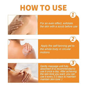 Intensive Tanning Gel, Natural Tanning Lotion, Brown Intense Tanning Gel For Body Outdoor Summar Beach Women For Sunbeds &...