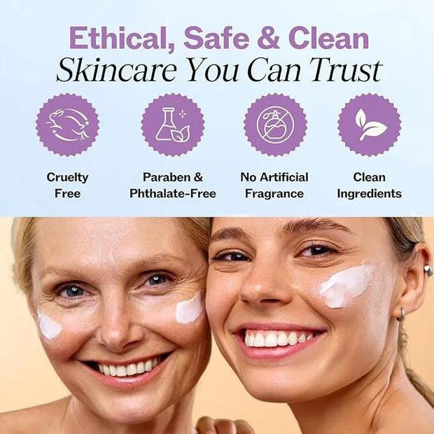 LilyAna Naturals Eye Cream for Dark Circles and Puffiness, Under Eye Cream for Wrinkles and Bags, Anti Aging - helps Impro...