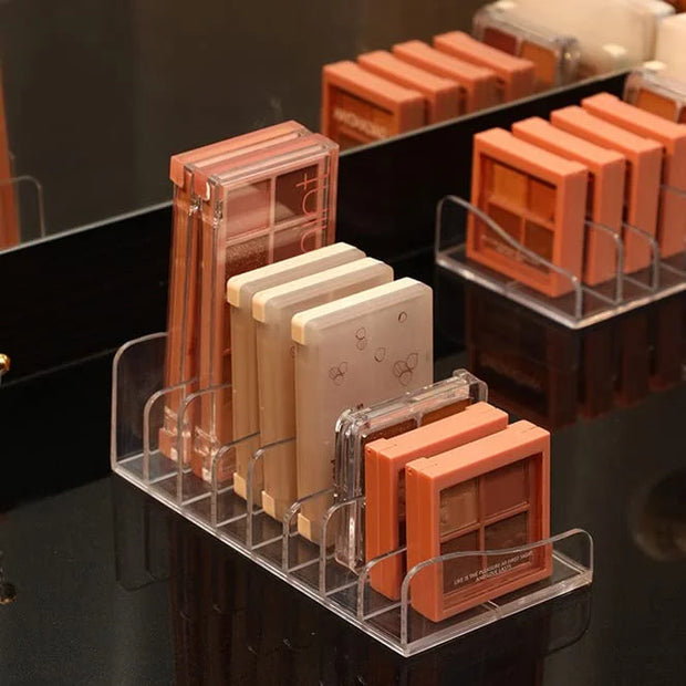 1 Piece 8-Section Acrylic Eyeshadow Organizer Cosmetic Makeup