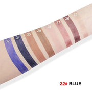 evpct Blue Shimmer Cream Eye Shadow Brightener Sticks Set for Eyes, Blue Shimmery Pencil Eye shadow Applicator Stick Pen P...