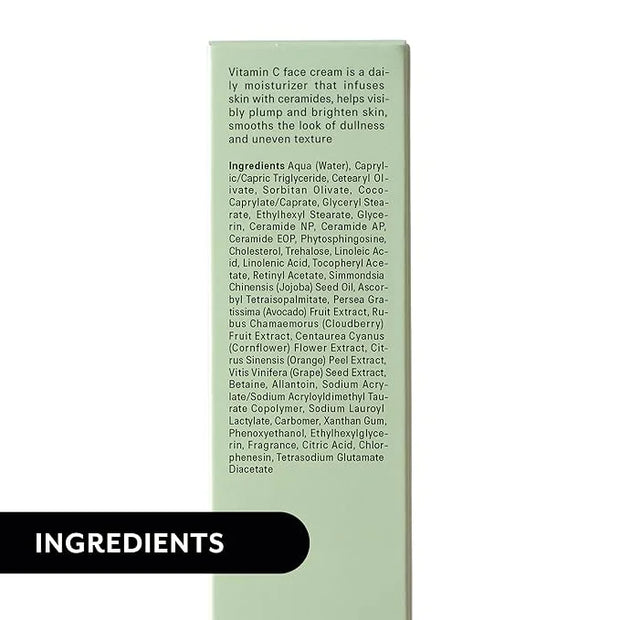 Vitamin C Face Moisturizer Cream for Men and Women - Brightening & Hydrating | Anti-Aging Day & Night Cream with Ceramides...