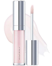 VIDIVICI Millennial Lip Oil #01 Luv Me Clear - Non-Sticky Dewy Gloss for Moisturized & Voluminous Lips - Overnight Lip Mas...