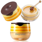 2PCS Lip Balm Honey Pot,Honey &
