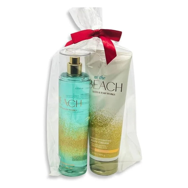 Bath & Body Works At the Beach - Gift Pack for Holiday - Mist 8oz and Body Cream 8oz - Product Image