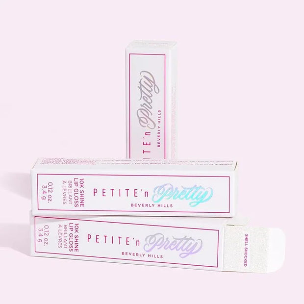 Petite 'N Pretty 10k Shine Lip Gloss Trio Set - Makeup for Kids, Tweens, Teens - High Shine, Lightweight, Made in the USA ...