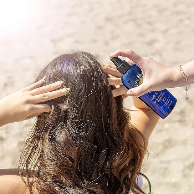 Solar Recover After Sun Moisturizing Spray + Hair Detangler Combo - 12oz Hydrating Facial and Body Mist for Sunburn Relief...