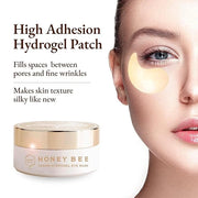 Honey Bee Venom Hydrogel Eye Masks for Dark Circles and Puffiness Bee Propolis Hydrogel Depuffing Eye Patches w/Bee Venom,...