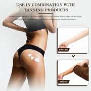 4 Packs Self Tanning Mitt Applicators Sunless Tanning Mittens Double Sided Self Tanning Gloves Reusable Tanner Applicator ...