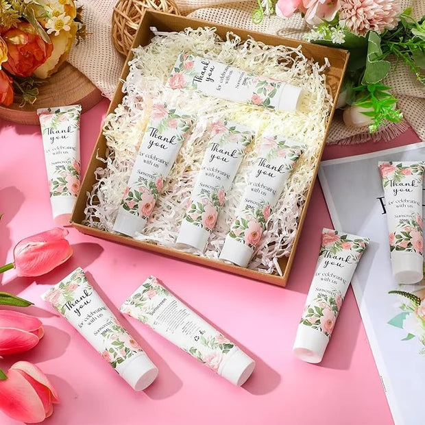 36 Pcs Sunscreen for Wedding Favors SPF 30 Wedding Mini Sunscreen Lotion 1 oz Travel Sunscreen Bulk Bridal Shower Favors G...