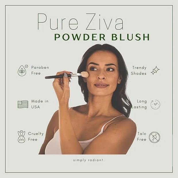 Apricot Mist Vegan Blush Pressed Cheek Color Powder, Talc & Paraben Free, No Animal Testing & Cruelty Free - Product Image