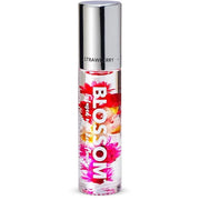 Blossom Roll on Lip Gloss, Scented Clear High Shine Moisturizing Lip Oil, Non Sticky, Infused with Real Flowers, Made in U...