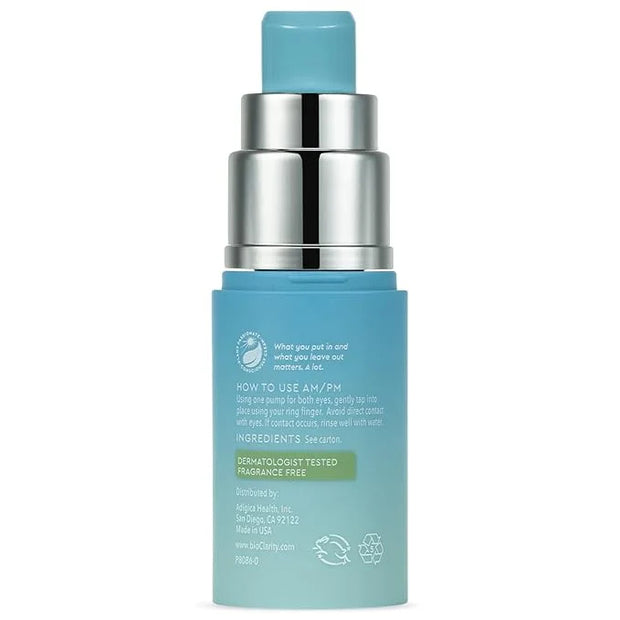 BioClarity Eye Will Chill De-Puff & Defy Eye Gel | 100% Vegan, Cruelty-Free | Contains Niacinamide, Vitamins, B3, C, K | H...