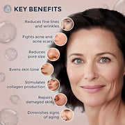 Complete Skincare Set: Retinol Serum, Peptide Collagen Serum, Milk & Honey Cleanser, Orange Blossom Toner, Bright Boost Mo...