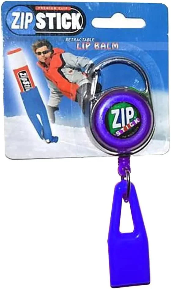 Clip-On Retractable ZIP Stick - Blue (Extends 32 Gloss