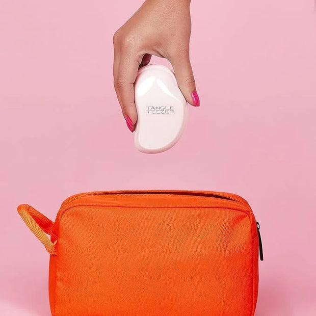 Tangle Teezer Original Detangler Brush, Dry & Wet Travel Size Mini Hair Brush, for Kids & All Hair Types, Millennial Pink ...