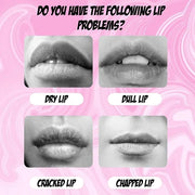 24K Golden Hydrating Lip Mask Patches, Korean Skincare, Plumping Treatment, 30 Pieces (Pink (B)) - Product Image
