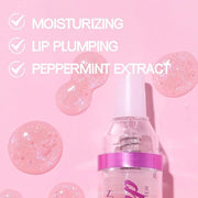 Plumping Lip Oil With Chili Extract - Fuller Lips Instantly! Ultra-Hydrating & Nourishing, Glossy Finish Lip Glow Oil, Lip...