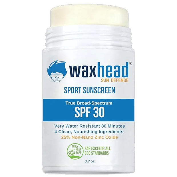 Waxhead Coral Reef Safe Sunscreen Stick - Zinc Oxide Sunscreen, Tattoo Sunscreen Stick Mineral Sunscreen Face Sunscreen St...