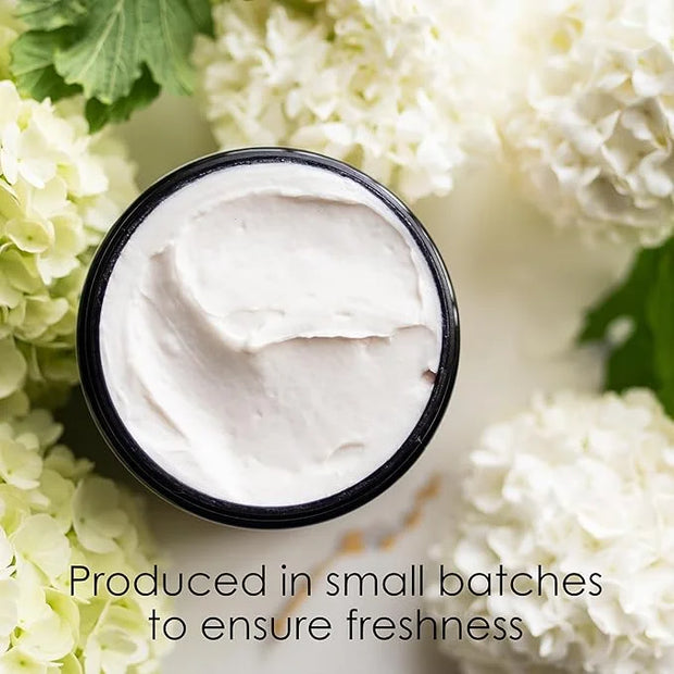 Body Butter for Women LAVENDER NEROLI | Whipped Body Moisturizer with Raw Shea Butter for Dry Skin, Paraben Free, Non-Grea...