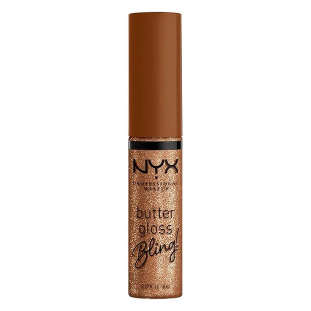 NYX PROFESSIONAL MAKEUP Butter Gloss Bling Lip Gloss, Non Sticky and Shiny Vegan Lip Makeup - Shimmer Down - Product Image