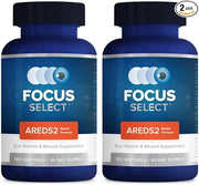 Focus Select AREDS2 Based Eye Vitamin-Mineral Supplement - AREDS2 Based Supplement for Eyes (360 ct. 180 Day Supply) - ARE...