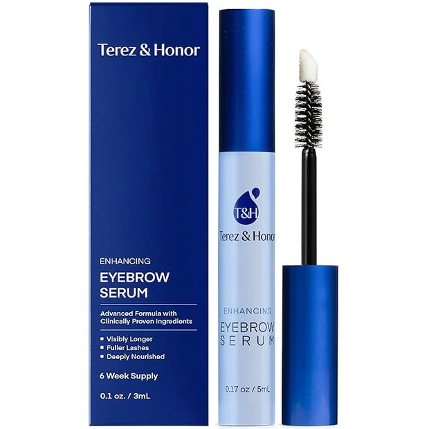 Eyebrow Growth Serum - Natural Eyebrow Serum and Enhancer for Thicker Brows and Grow Bows Faster, Longer, Fuller - 5mL - P...