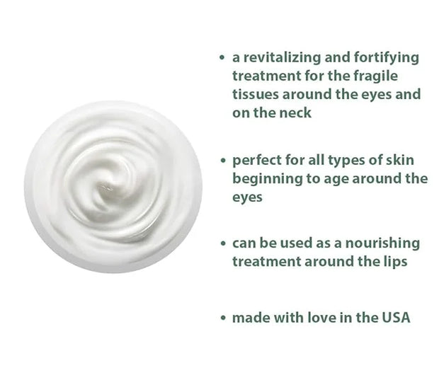 Raya Under-Eye & Neck Cream (408) - Revitalizing Anti-Aging Treatment for Eye Area & Neck, Tighten, Lift, Firm, Effectivel...