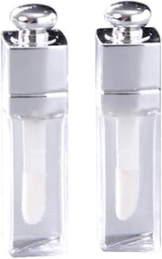 6 Pcs 3ml Empty Lip Gloss Tubes Containers Clear Refillable Lip Balm Bottles Transparent Mini Lipstick Containers for DIY ...