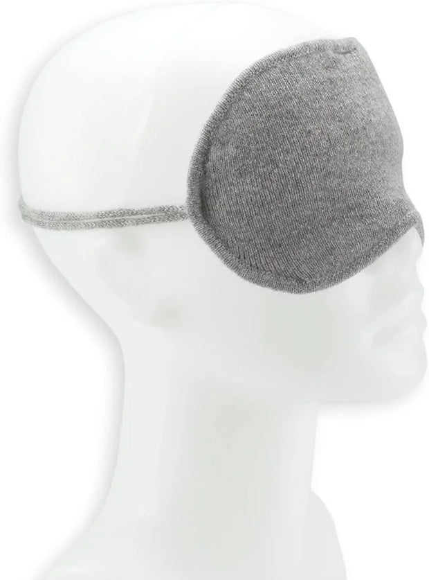 Jet&Bo 100% Pure Cashmere Lite Eye Mask Gray in Gift Box - Product Image