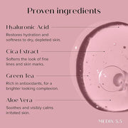 MEDIX 3% Concentrated Hyaluronic Acid Hydrating Gel Body Booster Dry Skin Moisturizer, Anti Aging Skin Care Booster For Re...