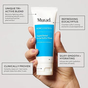 Murad Target Breakouts + Scars (3 Piece Value Set) - Acne Sulfur Mask, Acne Spot Treatment, Invisiscar Resurfacing Treatme...