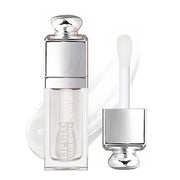 Hydrating Lip Glow Oil-Lip care oil- Lip Oil Tinted for Lip Care and Dry Lips-Prevents Dry Cracked-Non-sticky Big Brush He...