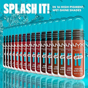 NYX PROFESSIONAL MAKEUP Lip IV Hydrating Glossy Lip Stain with 12HR Hydration - Splash N Spice (Brown) - Product Image