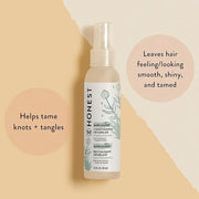 The Honest Company Fragrance Free Conditioning Hair Detangler | Leave-in Conditioner + Fortifying Spray | Tear-free + Hypo...