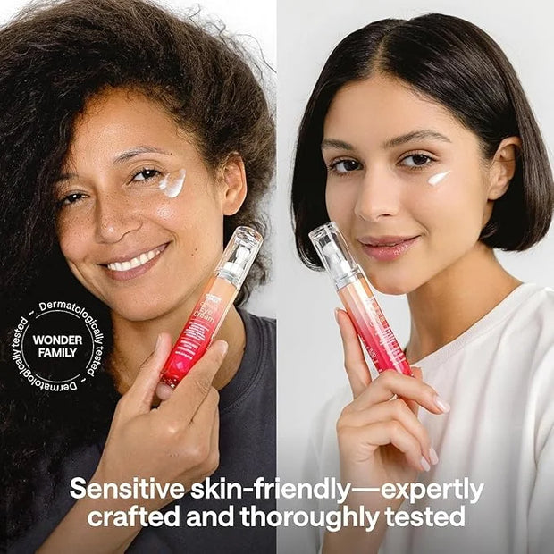 Eye Cream with Caffeine - Hyaluronic Acid and Niacinamide Serum - Face Puffiness Reducer - Product Image