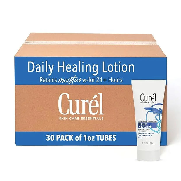 Curel Daily Healing Body Lotion for Dry Skin, Dermatologist Recommended Hydrating Body Lotion with Advanced Ceramides Comp...