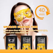 18 Packs Steam Eye Mask for Dry Eyes 40Mins Self Heating Masks Cornea Care Disposable Warm Eye Compress Sleep Mask for Red...