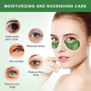 30 Pairs Lip Mask Under Eye Masks Patches, Crystal Collagen Hydrating Moisturizing Smoothing Lips Gel Pads for Puffy Eyes ...