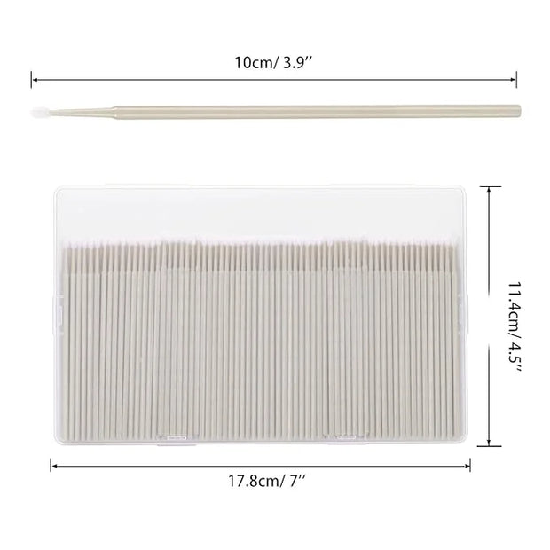 400pcs micro applicator brush,jassins microswabs