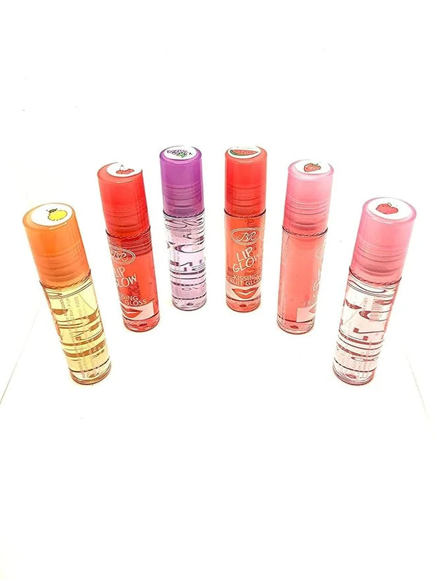 Lip Glow Kissing Fruit Gloss Six Pieces - Product Image