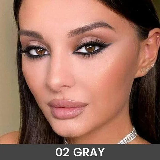 Kaely Gray Gel Eyeliner Pencil,Waterproof Smudge Proof Eye Liner Pen,Cat Eye Goth Halloween Makeup,Eye Black Face Paint Li...