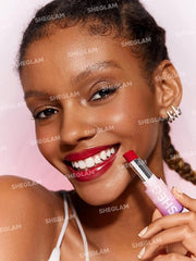 SHEGLAM Mirror Kiss High-Shine Lipstick Silky Jelly Texture Hydrated&Smooth Lip Gloss-It Takes Guts - Product Image