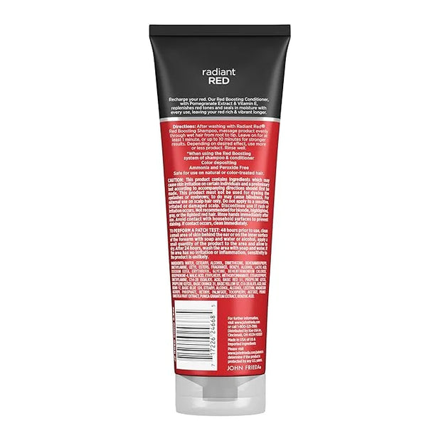 John Frieda Radiant Red, Color Boosting Conditioner, Hydrates and Enhances Red Tones with Pomegranate Extract and Vitamin ...