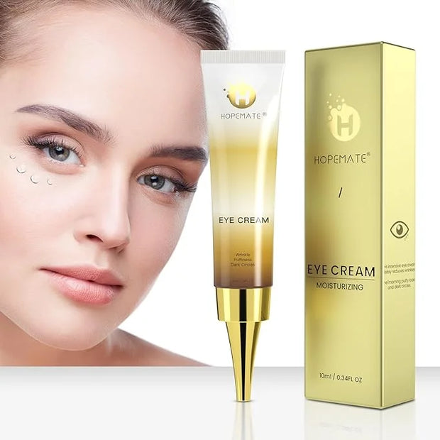 Eye Cream for Dark Circles, Puffiness, and Wrinkles, Improves and Firms eye Skin for Youthful, Refreshed Eyes-Pure Natural...
