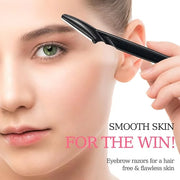 40pcs Eyebrow Razor for Women, Newbie Friendly Dermaplane Razor, Face Razors and Shaver Dermaplaning with Protective Cover...