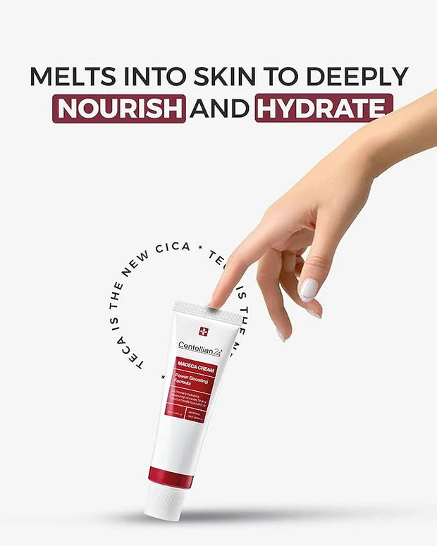 CENTELLIAN 24 Madeca Cream (Season 4, 1.7+1.7fl oz) + Expert Serum (Season 1, 0.23fl oz x 4pcs) - Korean Skin Care Set for...